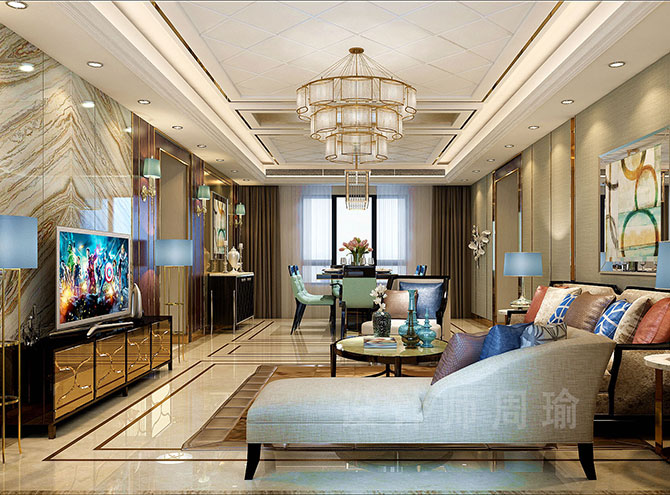 亚洲图26p世纪江尚三室两厅168平装修设计效果欣赏